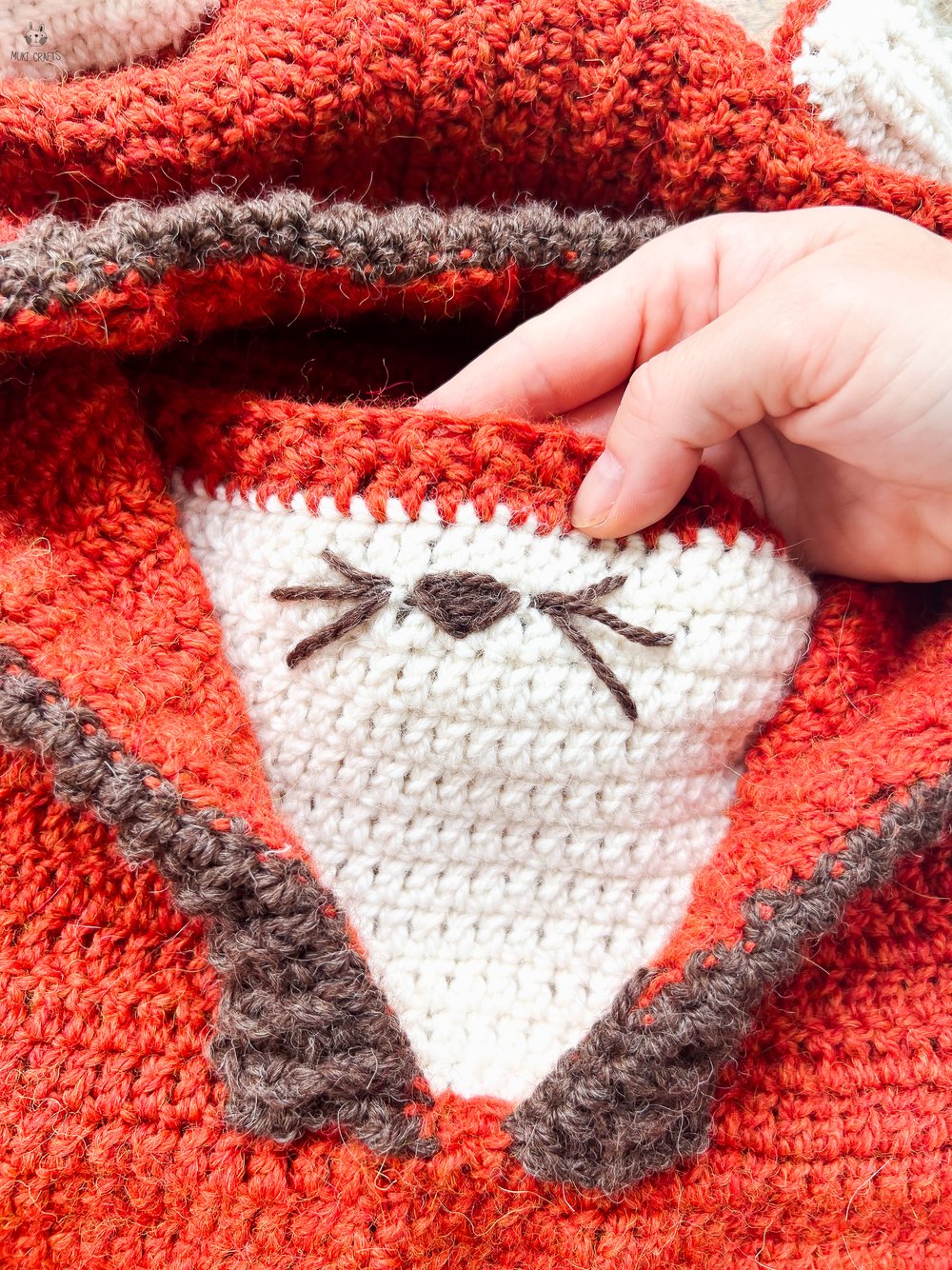 Crochet Hood Poncho Cowl CROCHET PATTERN Hooded (Instant Download
