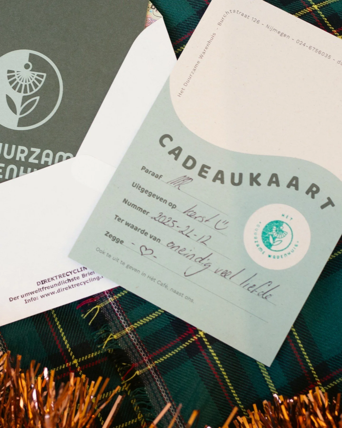 De duurzaamste vervanger van een kerstpakket! Jij kiest het bedrag, de ontvanger kiest het cadeau. Geen ongebruikte presentjes maar een waardevol cadeau🎄 🎁 

#kerst #duurzaam #duurzaamheid #christmas #cadeau #kerspakket #nijmegen