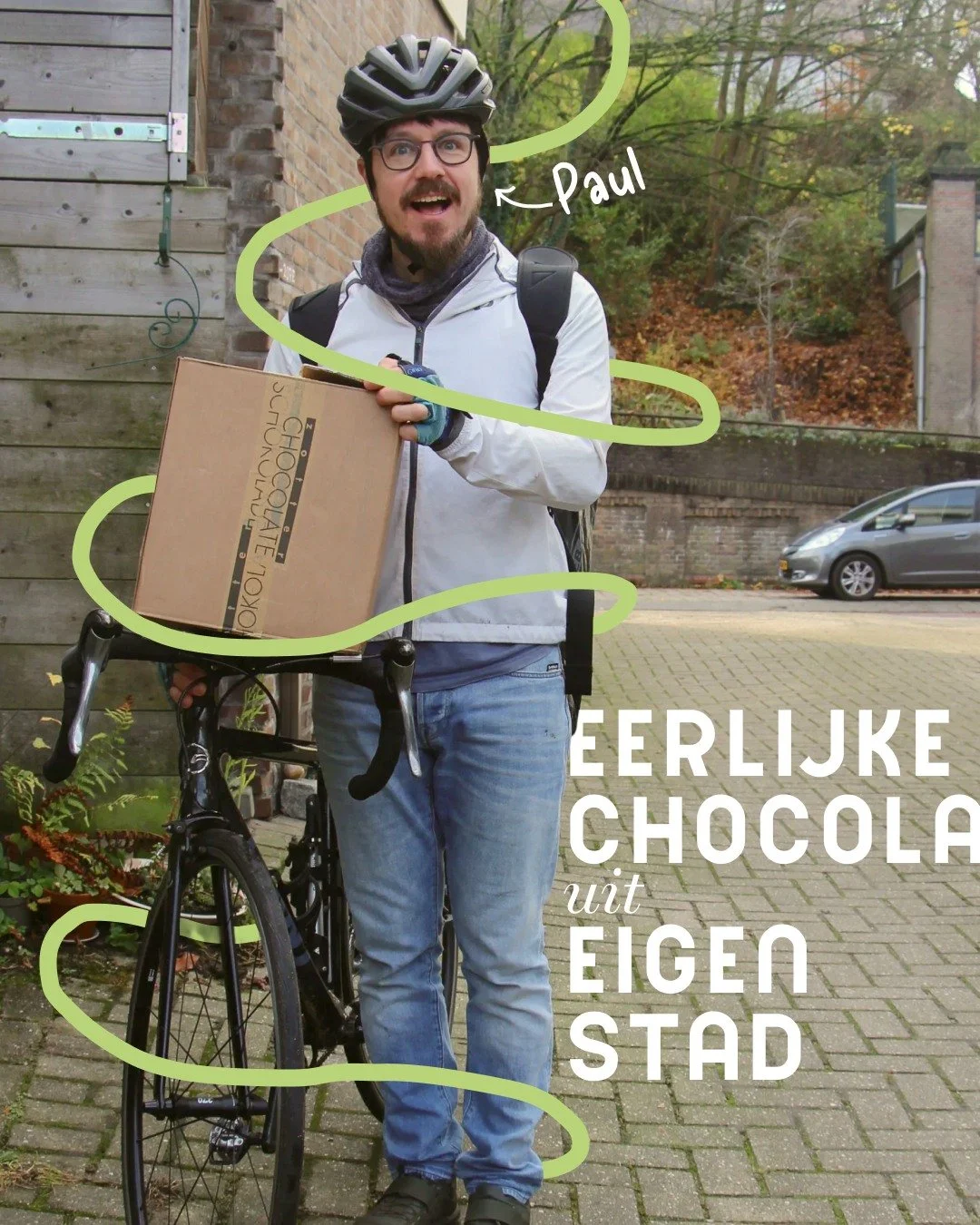 We gingen op bezoek bij onze buren van De Chocoladeverkopers om nieuwe inkoop te doen. Stiekem vooral omdat we graag een kijkje achter de schermen nemen👀 

Meer over de missie van Paul en Emma in onze blogpost over deze eerlijk en lokale chocoladepa