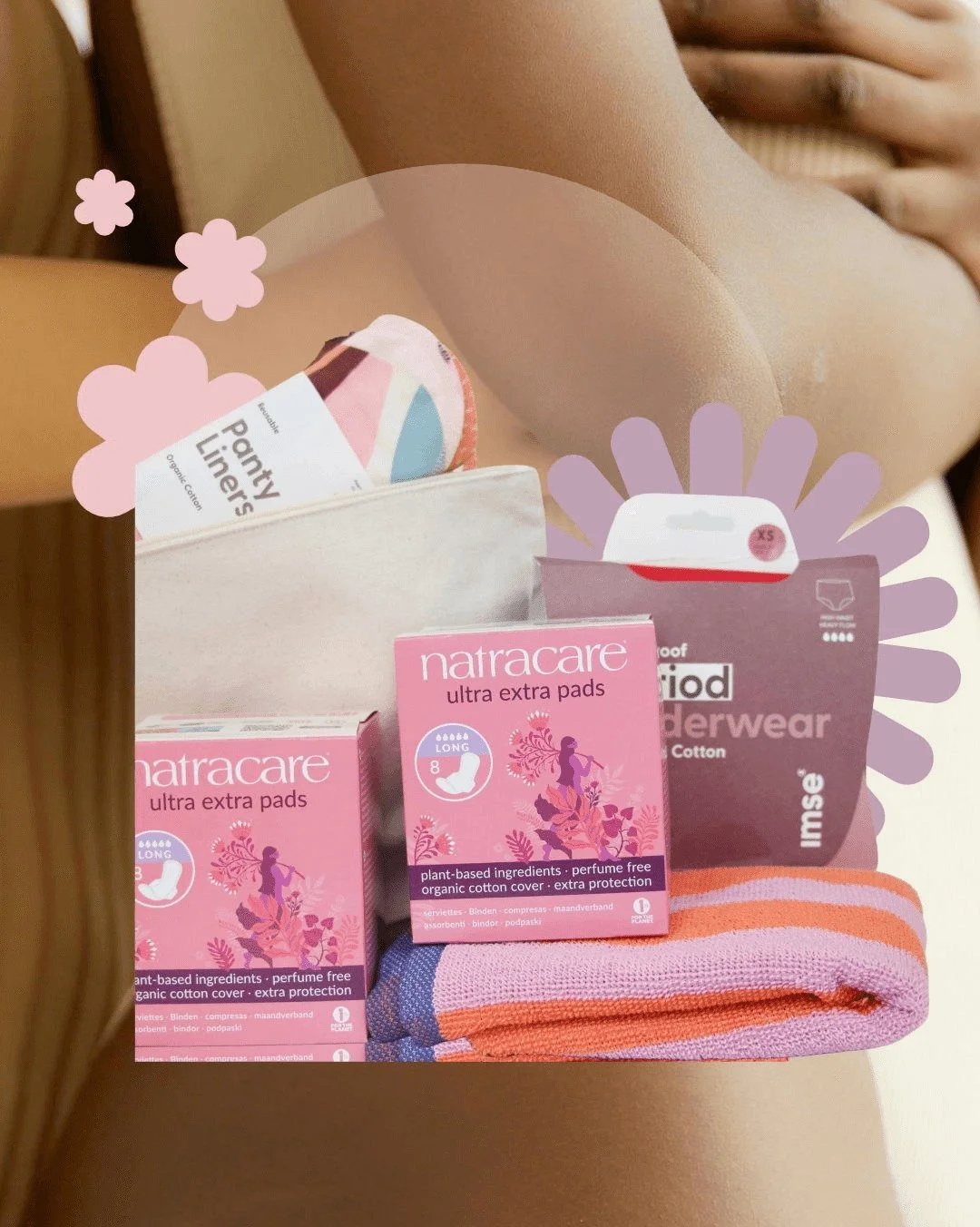 Vandaag mag je extra zacht zijn voor jezelf, lieve vrouw💗 Vrouw ben je altijd, maar eens per maand verzorgen we onszelf met iets meer aandacht. Met materialen die zacht zijn voor jou en de natuur. Voor de vrouwen van nu en de vrouwen van de toekomst