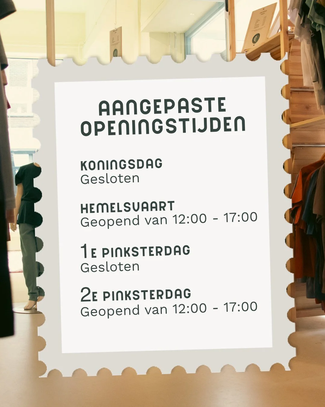 Er staan weer wat feestelijke dagen op de planning! Dit zijn onze aangepaste openingstijden voor de aankomende maand 🇳🇱 🧡 We wensen iedereen hele fijne dagen. 

#openingstijden #feestdagen #april #mei #nijmegen #koningsdag