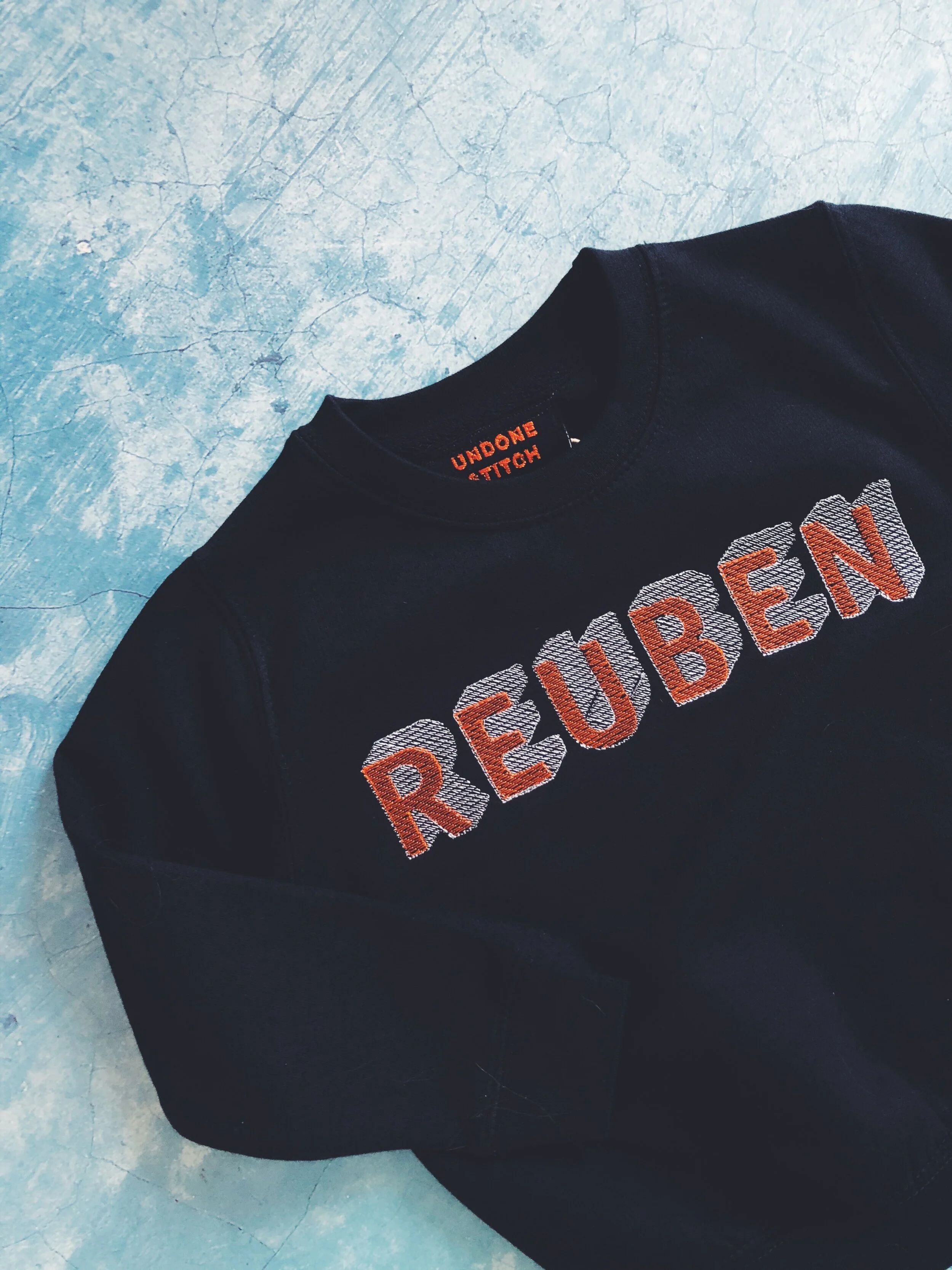 custom embroidered jumper