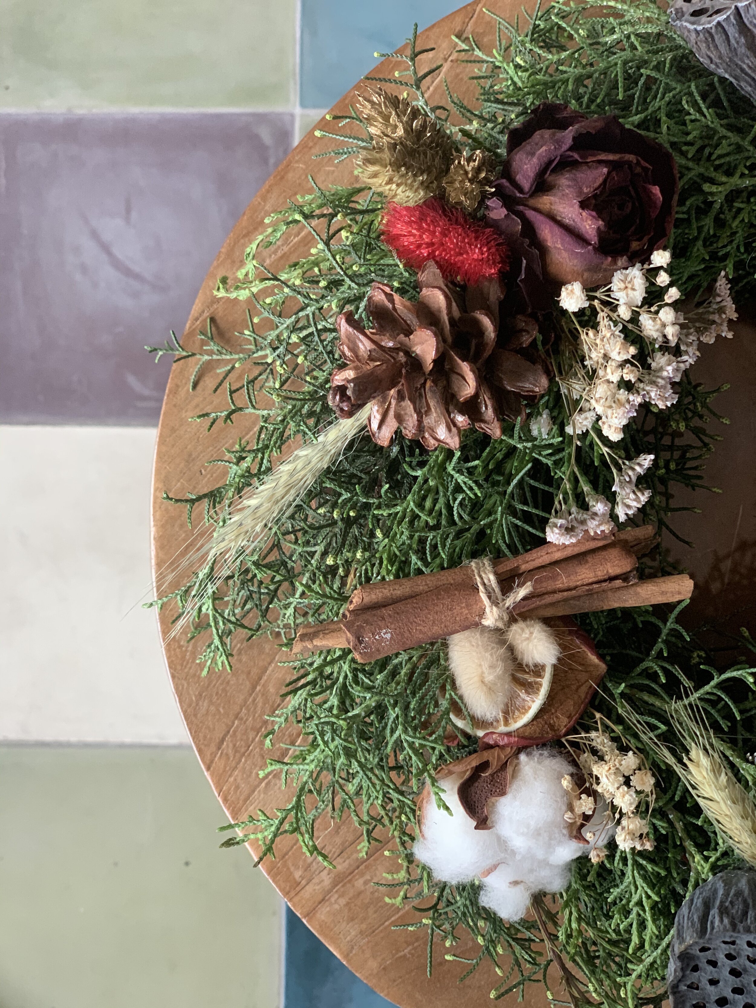 The-Bali-Florist-Sustainable-Floristry-Dried-Wreath
