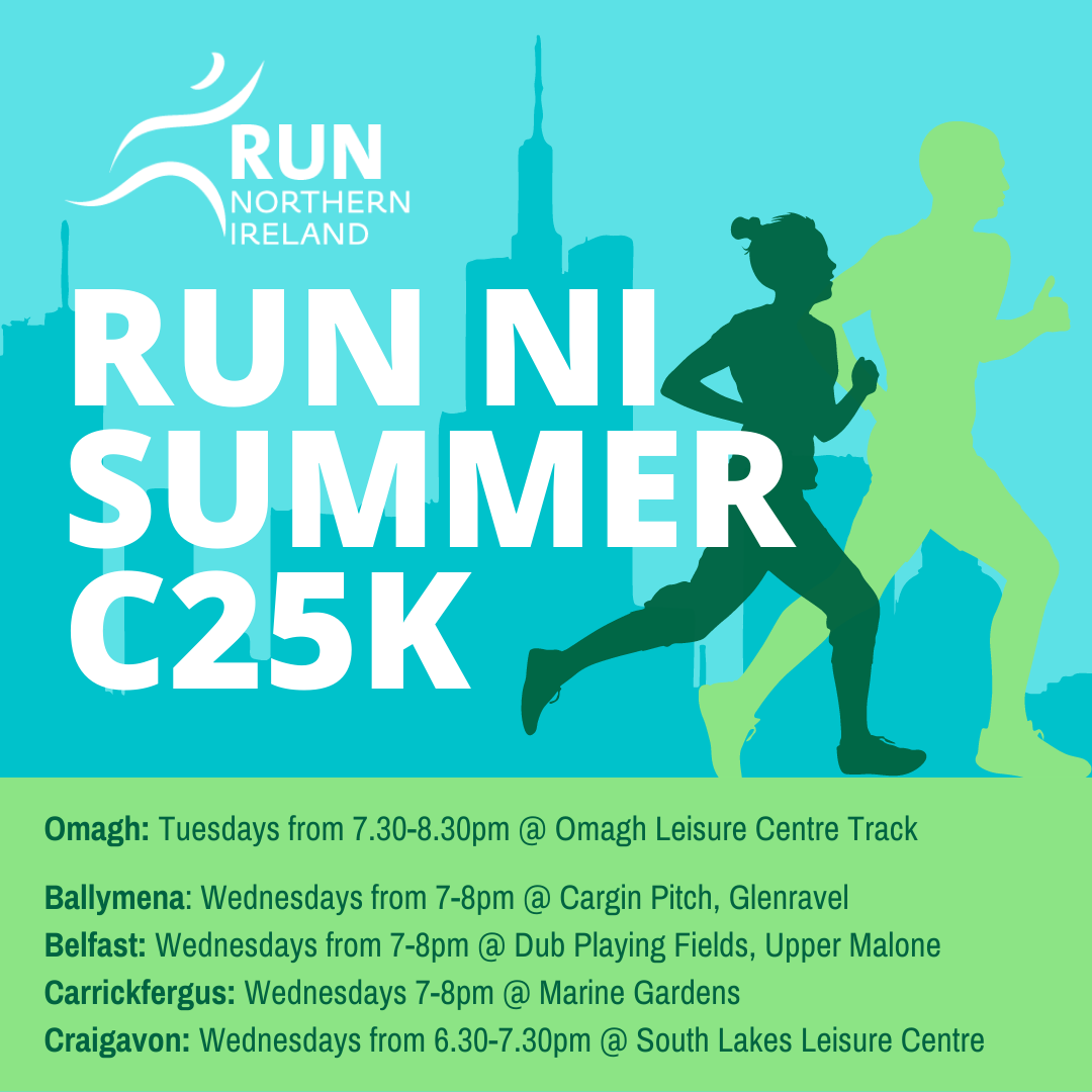Summer C25k Programmes Belfast Running Groups Northern Ireland Running For Beginners