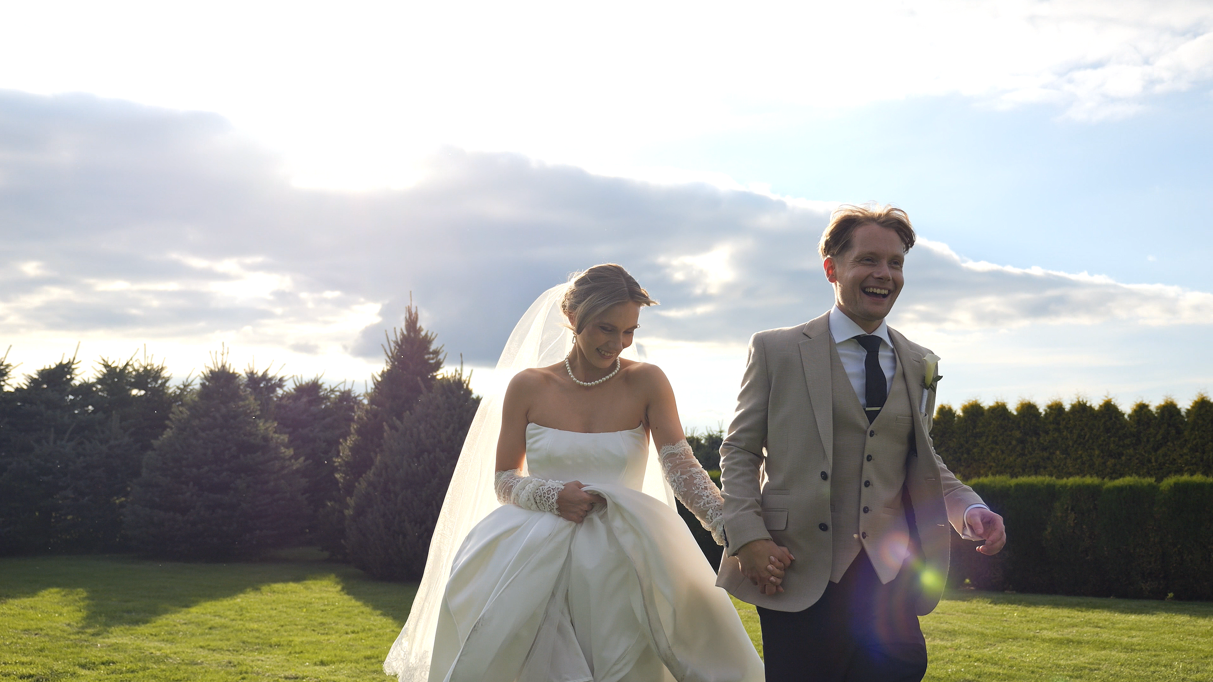 Kāzu video Latvijā Wedding videography in Latvia autumn