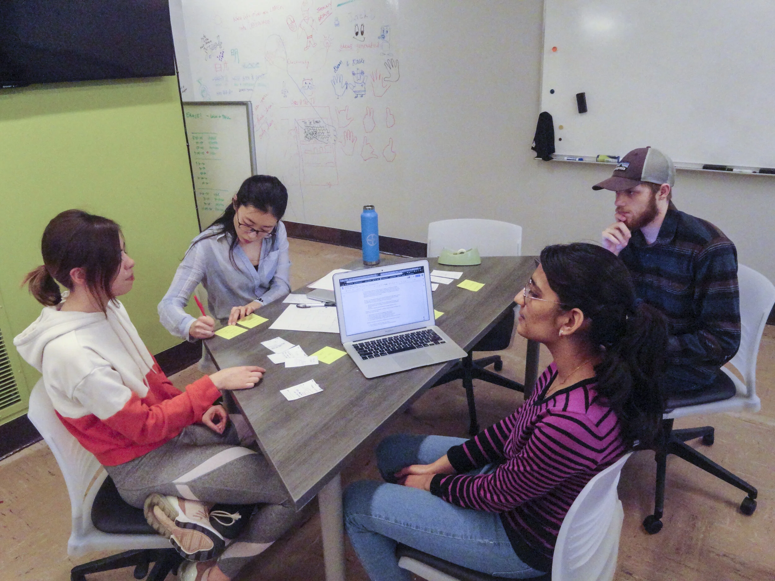 Receiving feedback from participants