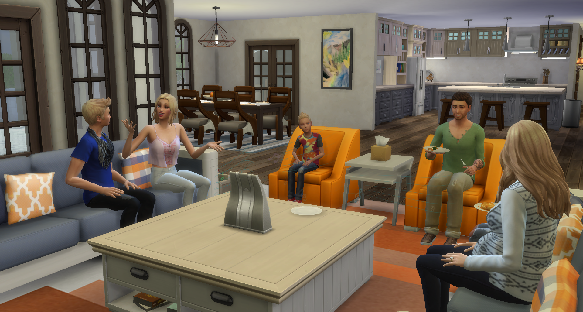 VR Home Space : Improving long distance family relationship