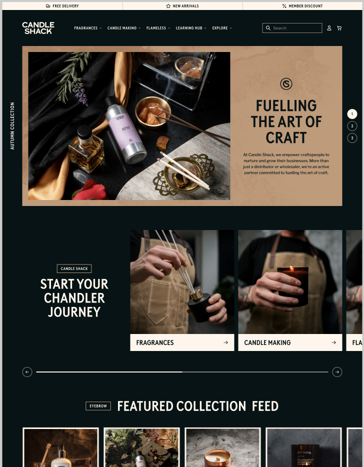 Shopify Great Home Page Design