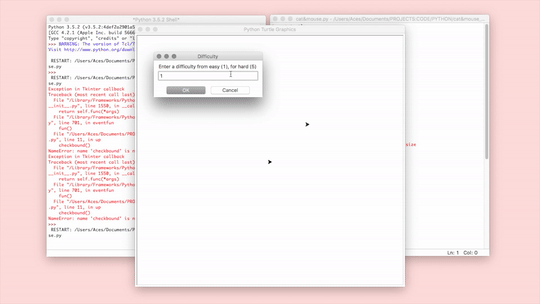 Python Cat And Mouse Game
