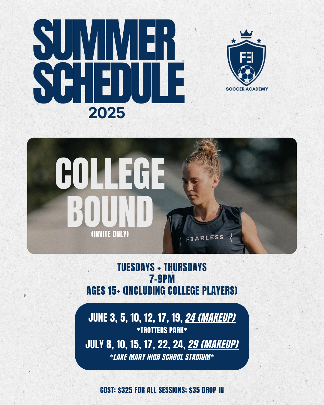 College Bound (Ages 15+) (Both Days)