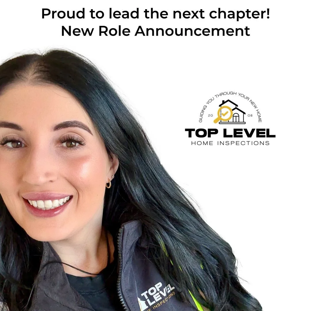 I&rsquo;m excited to announce that I have officially stepped into the role of Owner &amp; Lead Quality Control Inspector at Top Level Home Inspections 

As I approach nearly 11 years of completing new homeowner walkthroughs and possessions, and thous