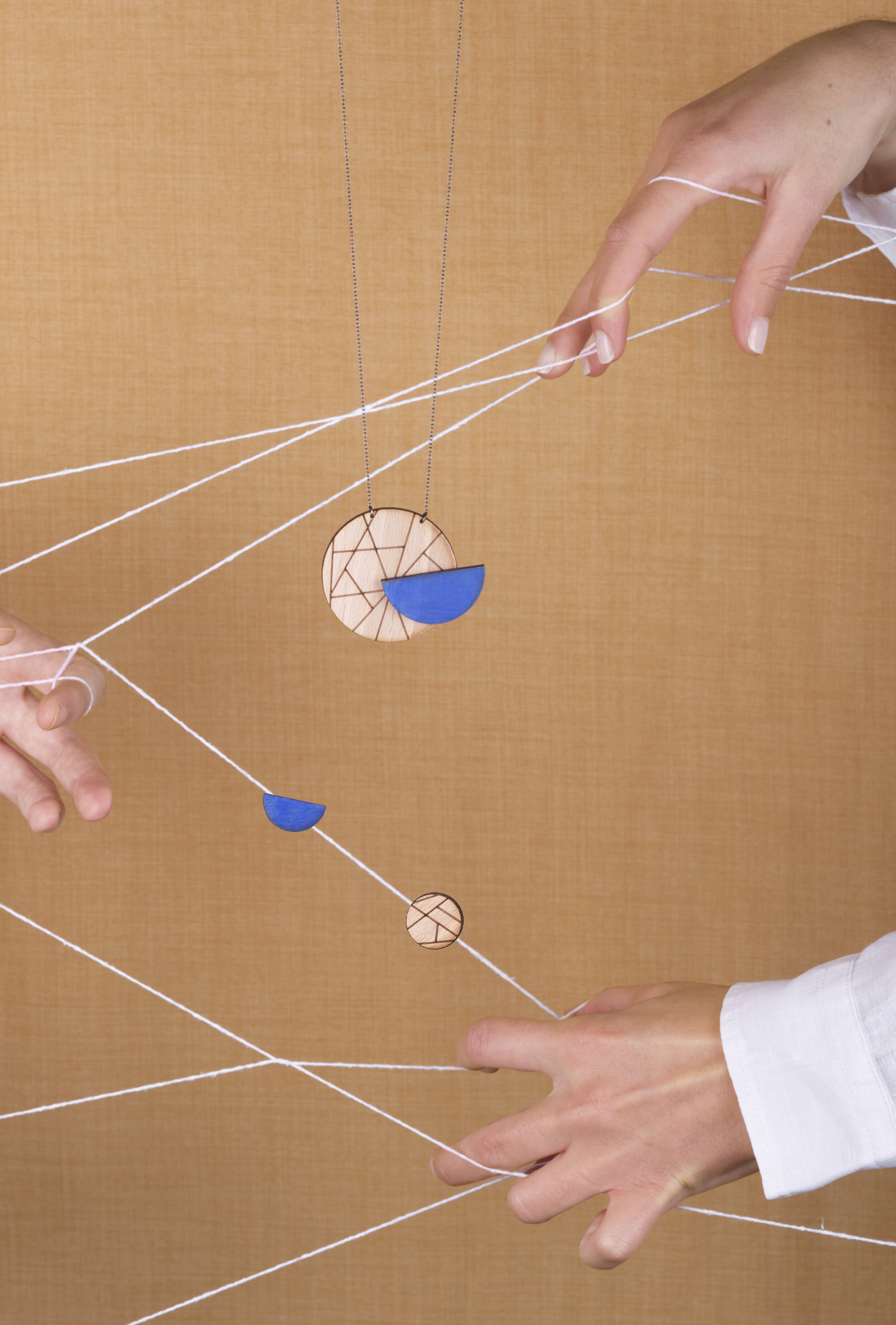 Collar y Pendientes Trencadís