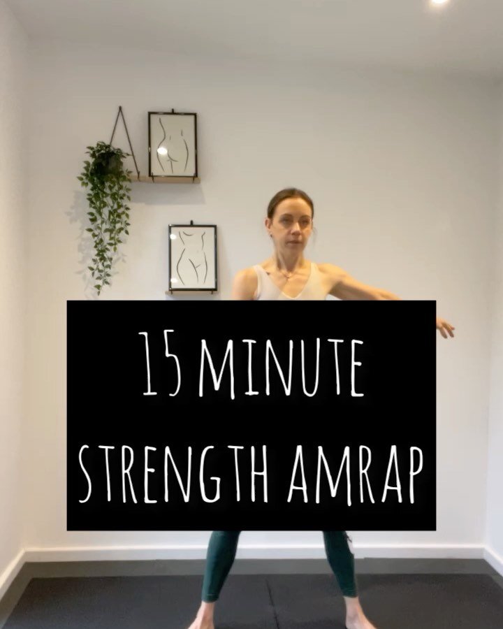 15 MINUTE STRENGTH AMRAP&hellip;

Full body strength/cardio and loads of CORE 🙌 push yourself if you have heavier weights and if you&rsquo;re ready to level up your workouts!

Don&rsquo;t forget to warm up still&hellip;try

1 min fast feet
1 min jac