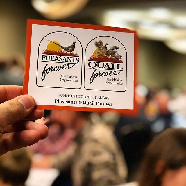 Our banquet on March 5th was SOLD OUT! It was a great time for a great cause. We gave away 10 Youth Lifetime Kansas Hunting/Fishing Licenses and 1 Adult. Plus we had sooo many guns, shotguns, rifles as well as some high quality gear that was donated.