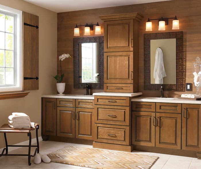 How to Glaze Your Bathroom Cabinets
