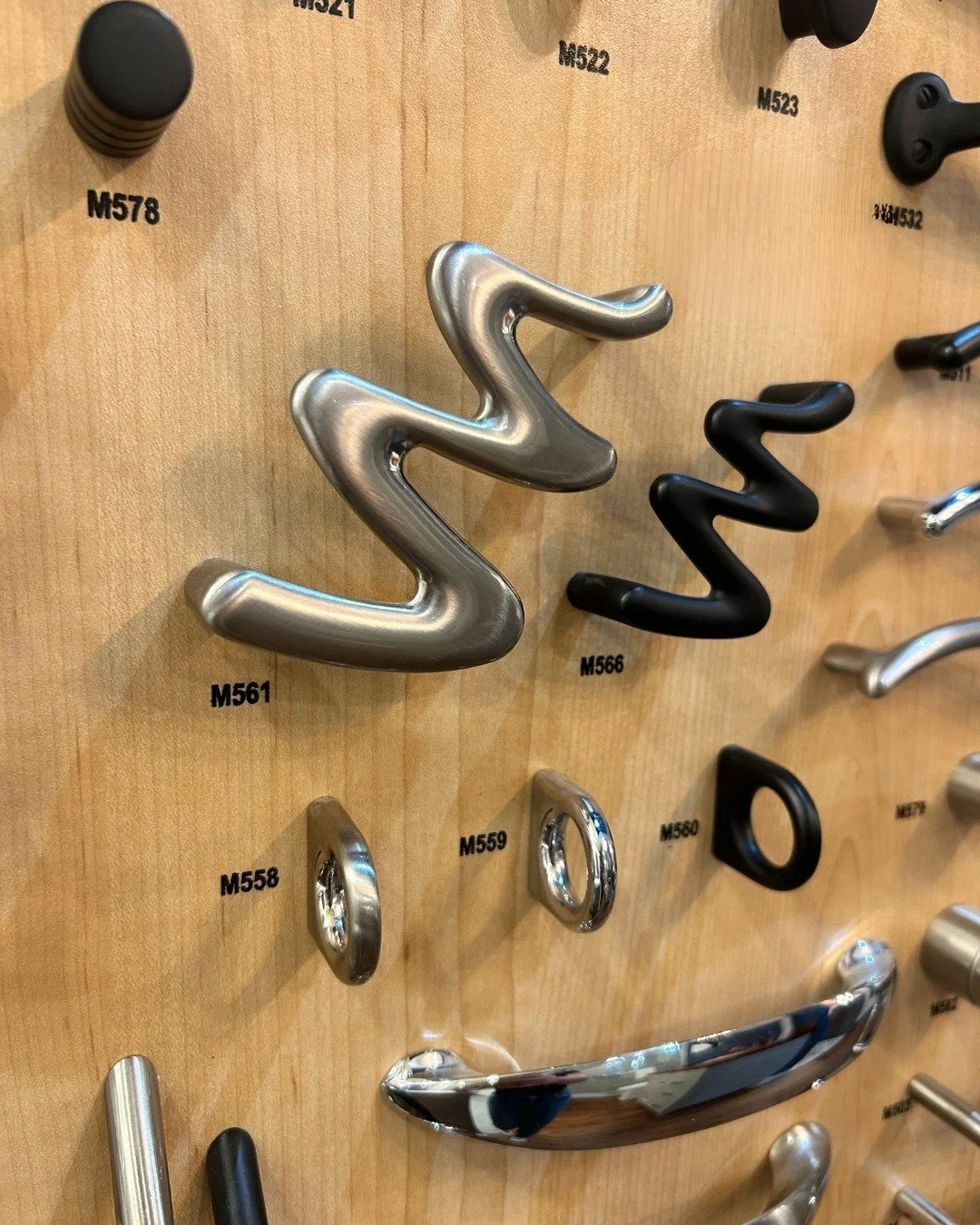 Our showroom is always growing, which means we have something for you no matter your style. Visit our Nashua showroom to see more of our cabinetry hardware selection!