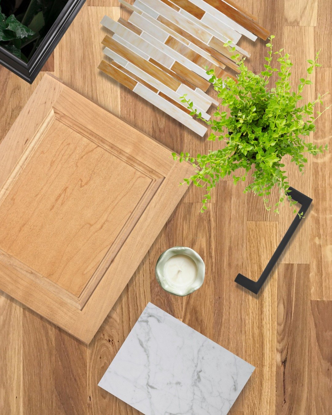 &ldquo;Woodland Modern&rdquo;

Blending the warmth of natural wood with the freshness of greenery, Woodland Modern embodies organic elegance. This mood board showcases the Destin door from @WellbornForest, @Daltile, and finely crafted @TopKnobs hardw