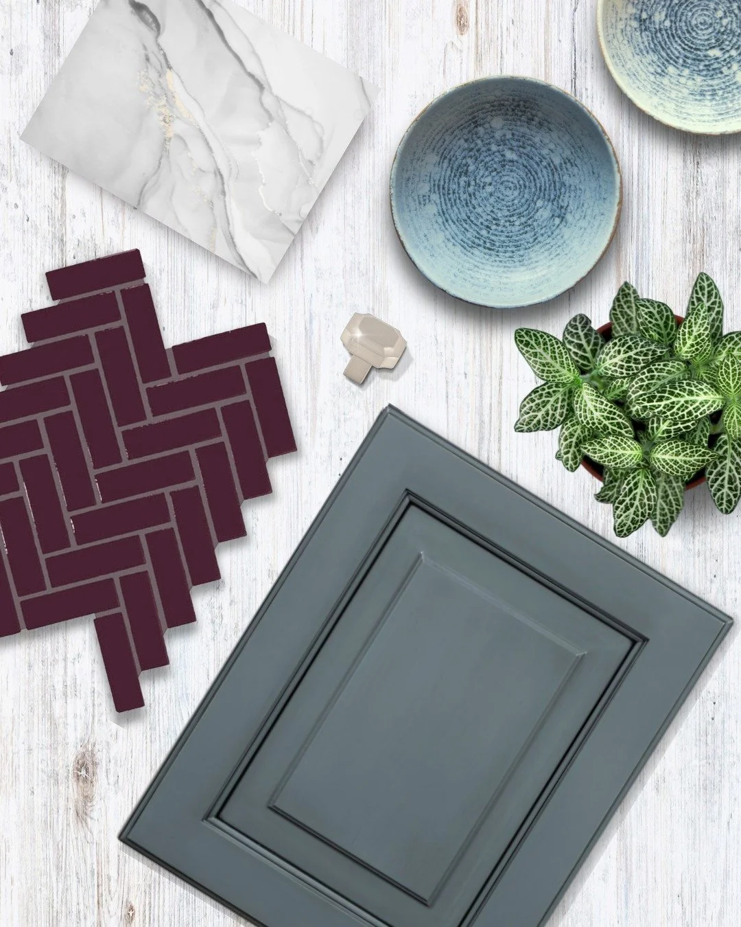 &ldquo;Silver Tide&rdquo;

Washed in cool tones of blue and purple, Silver Tide brings a refreshing sense of tranquility to the modern home. The Preston Raised Panel door from @TeddWoodFineCabinetry paired with @AnthologyTile and silver hardware, res