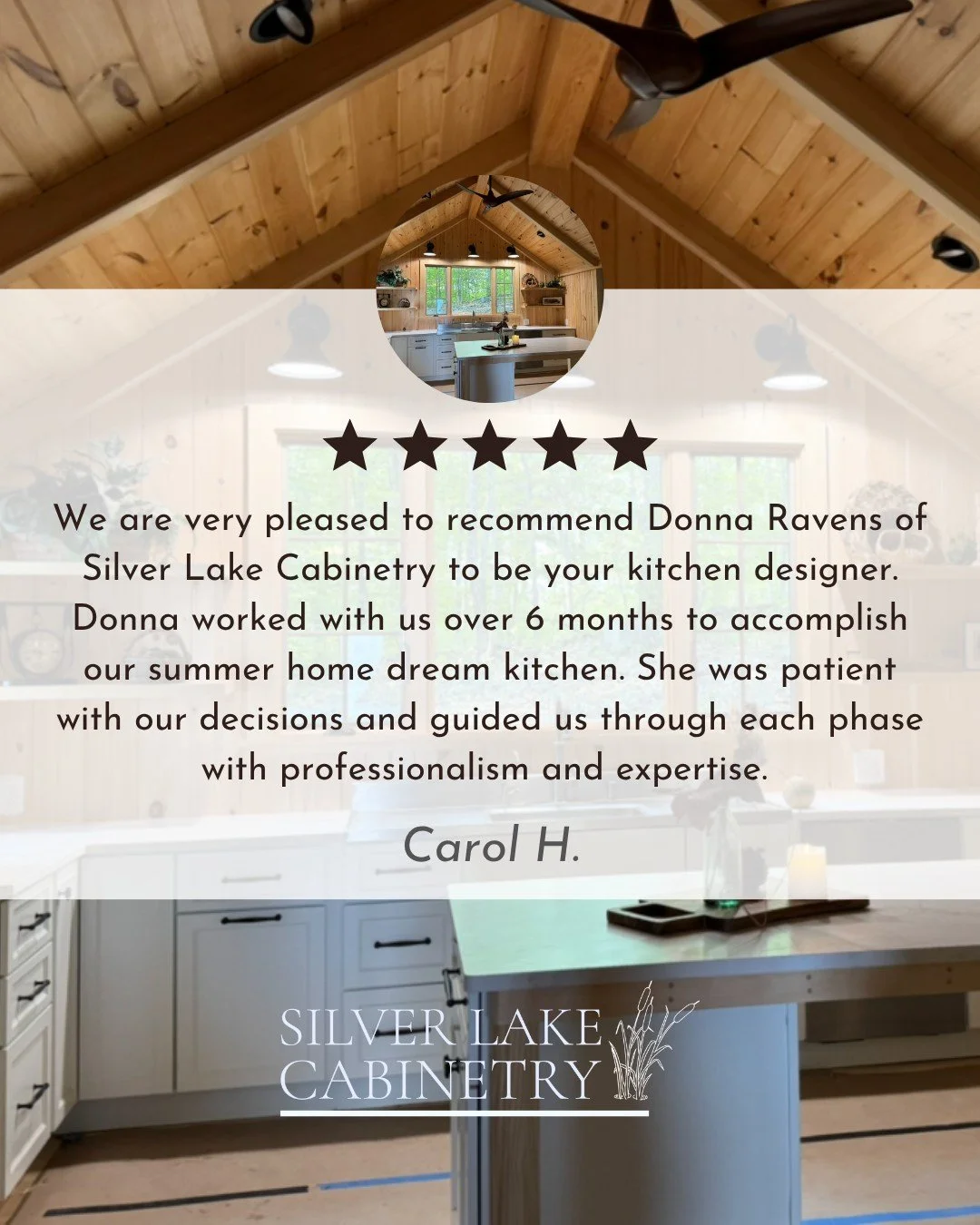 Thank you, Carol, for taking the time to leave Donna such a thoughtful review.