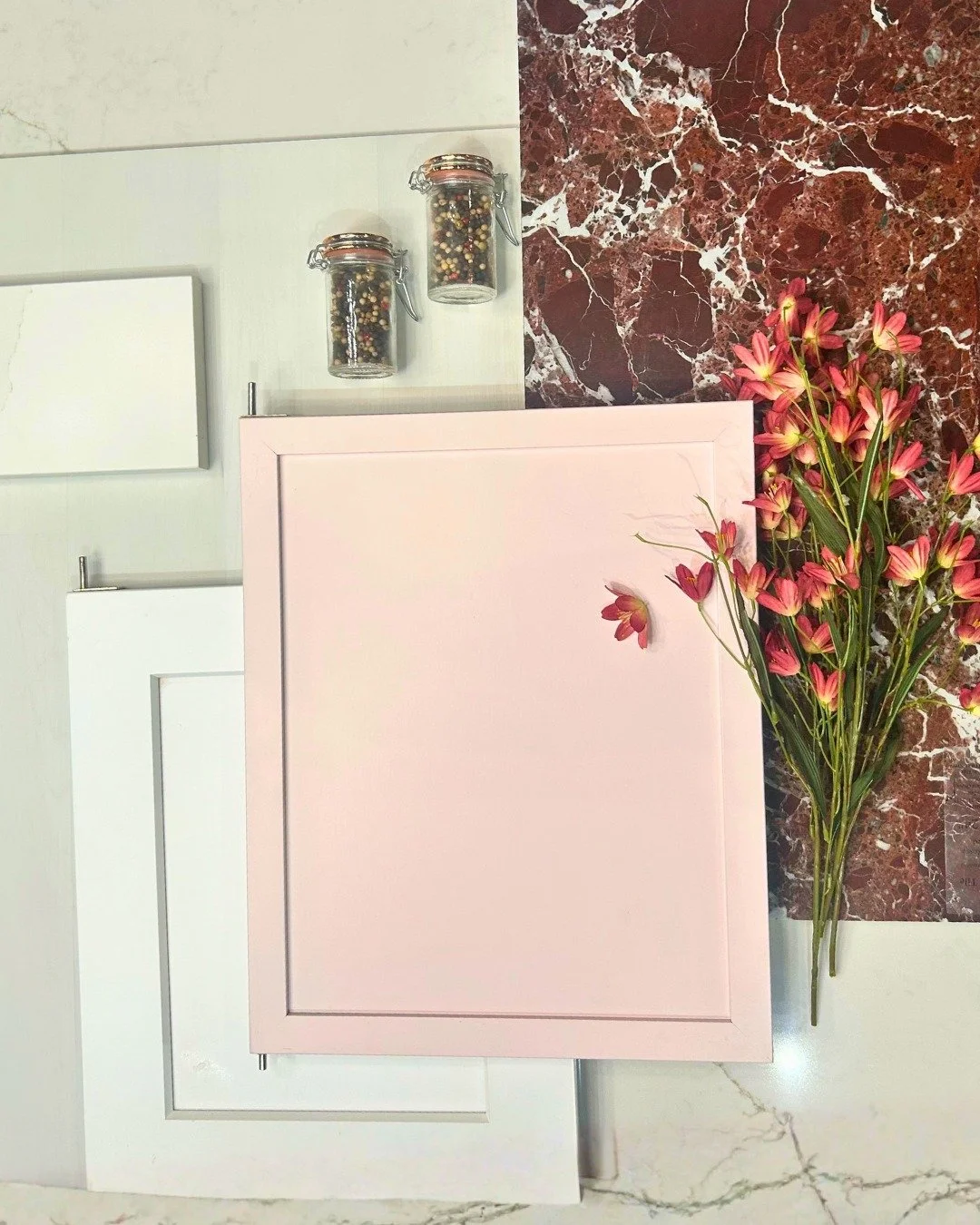 This Valentine&rsquo;s Day mood board is all about embracing bold, unexpected design. While a pink kitchen isn&rsquo;t for everyone, we occasionally meet homeowners who love stepping outside the ordinary. Visit our Nashua showroom and let&rsquo;s exp