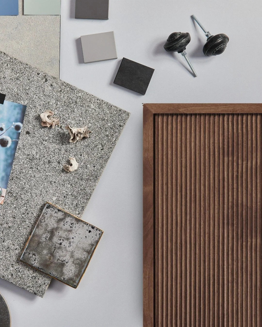 This weeks mood board features Tedd Wood Fine Cabinetry's Alexandria door.