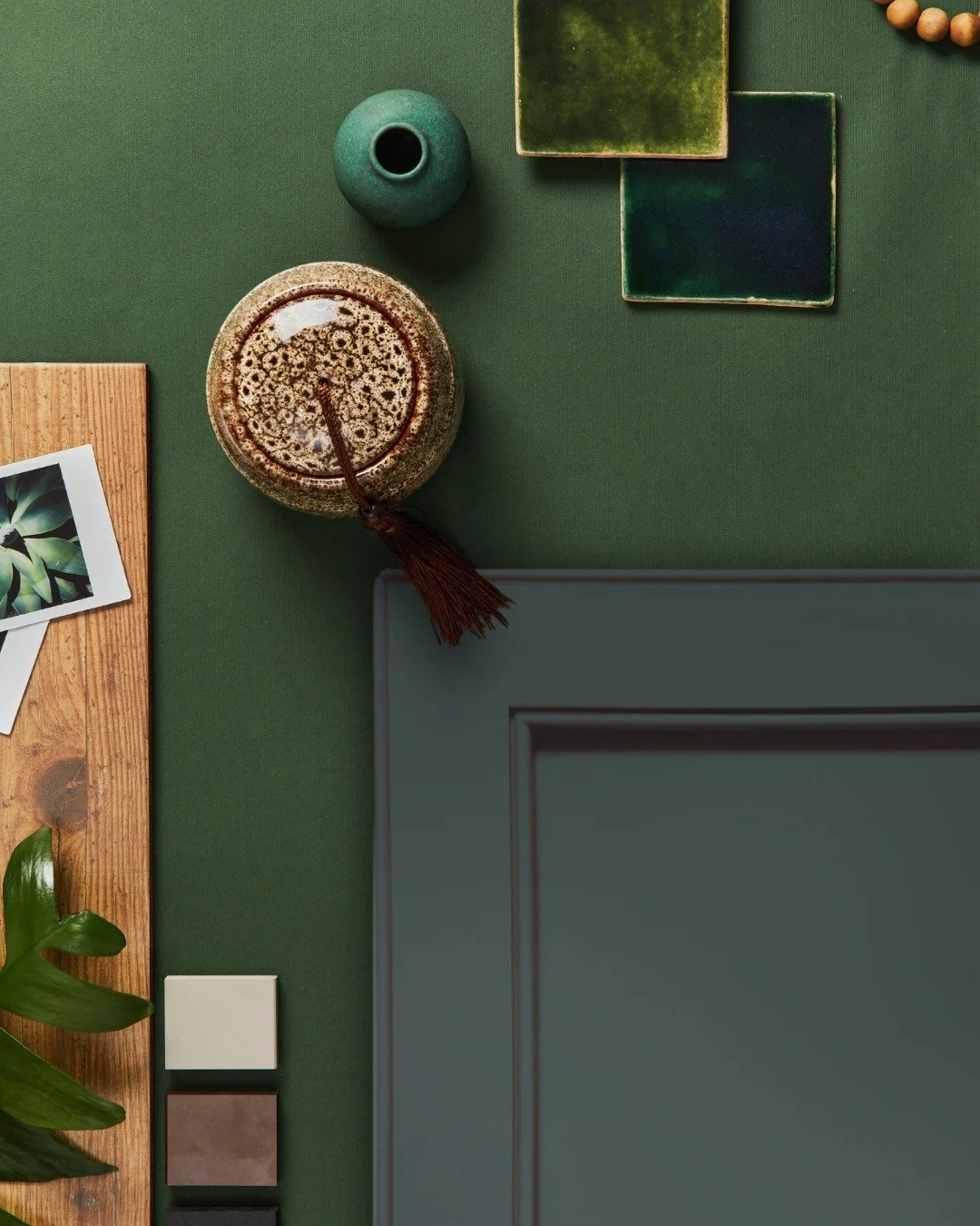 Today's mood board features the Napa door from Tedd Wood Fine Cabinetry