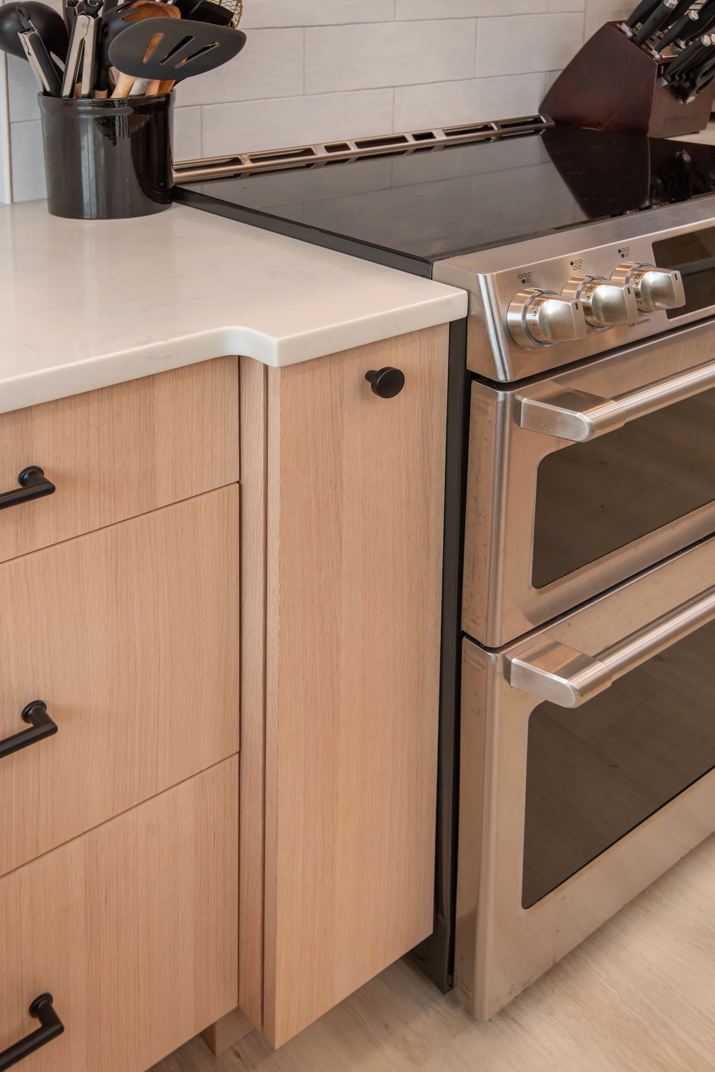 Vertical Storage for Awkward Kitchen Items