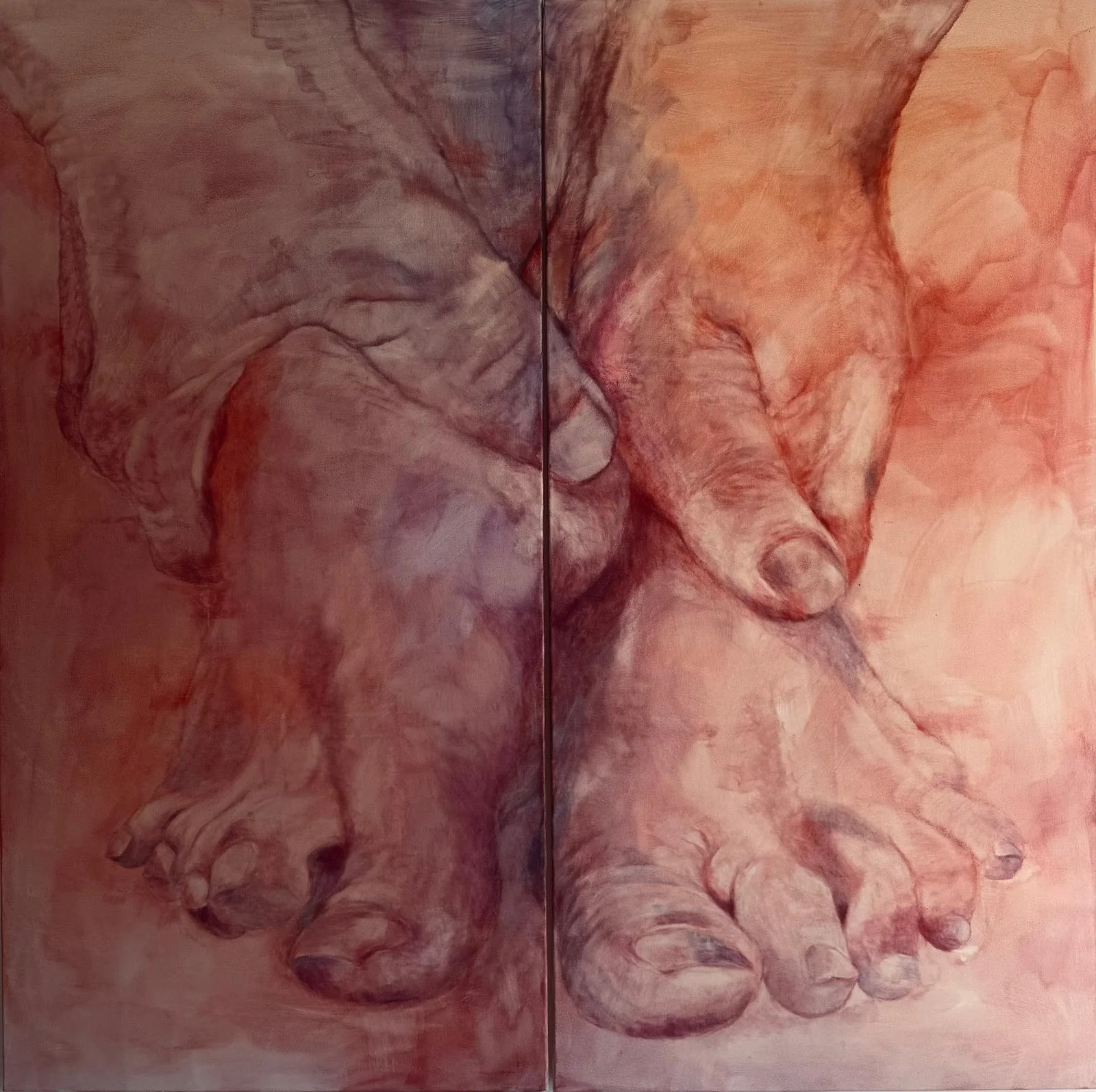 ORDINARY I 
OIL ON CANVAS 
DIPTYCH 122x152 CM
