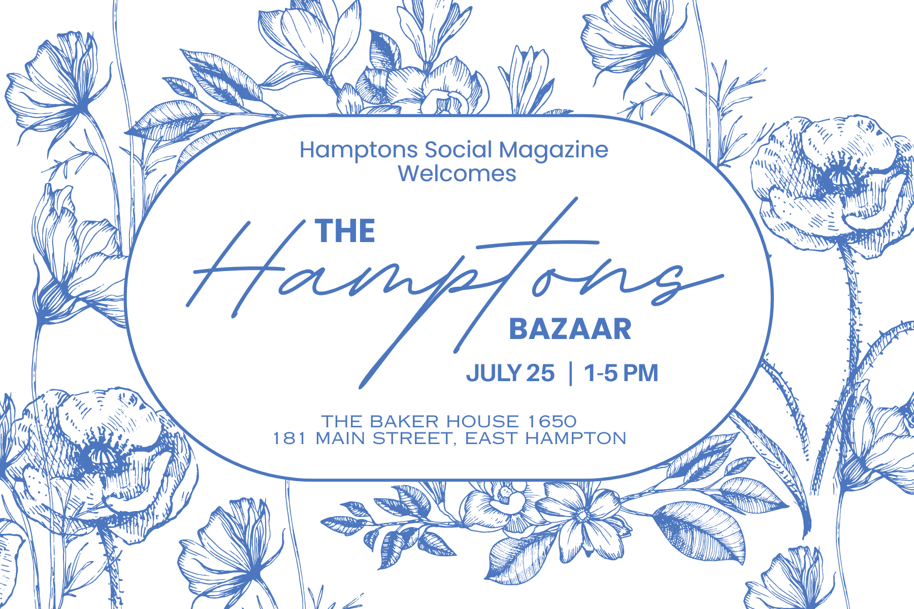 Hamptons Bazaar w/ Hamptons Social Magazine
