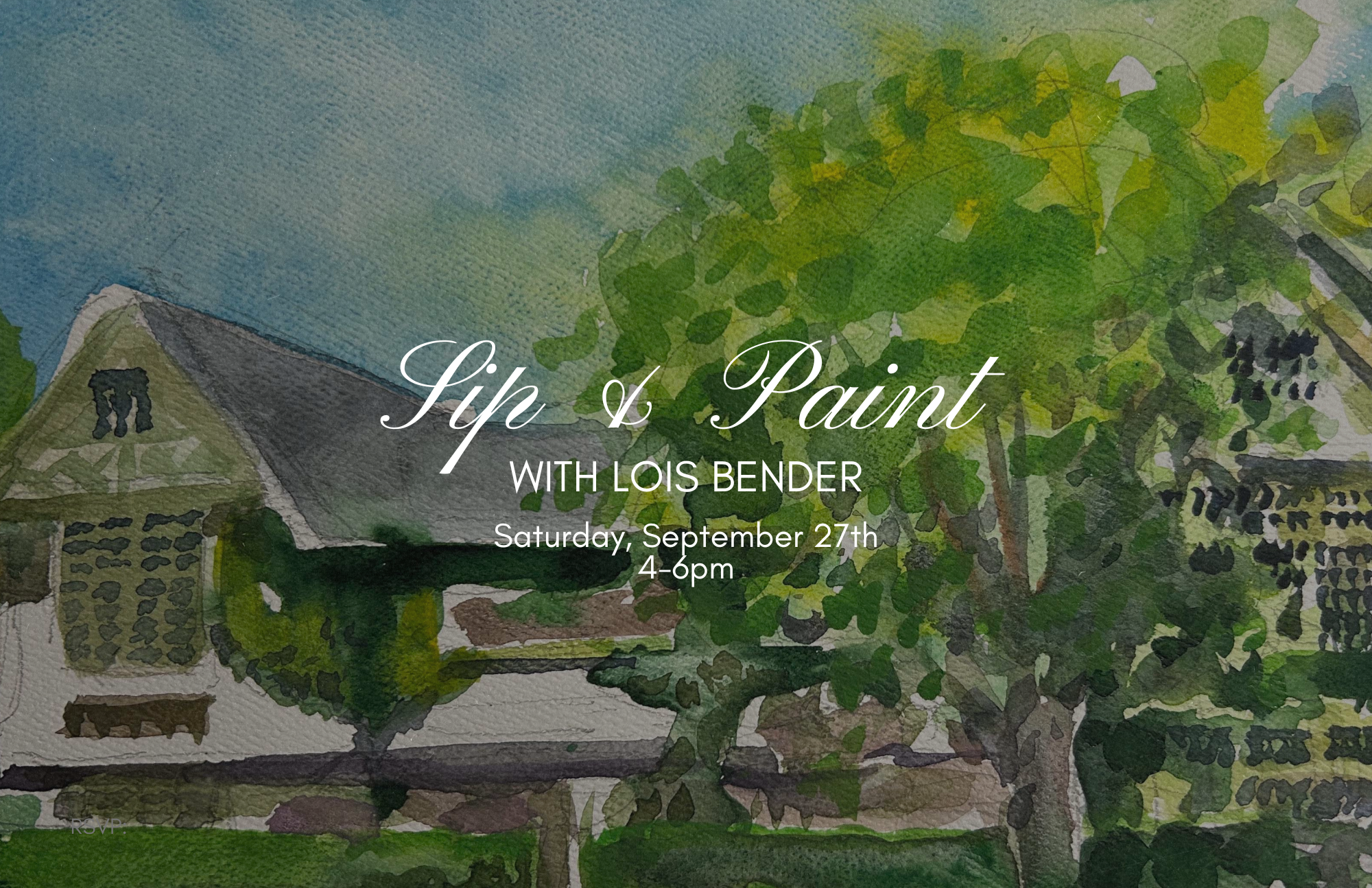 Sip & Paint with Lois Bender
