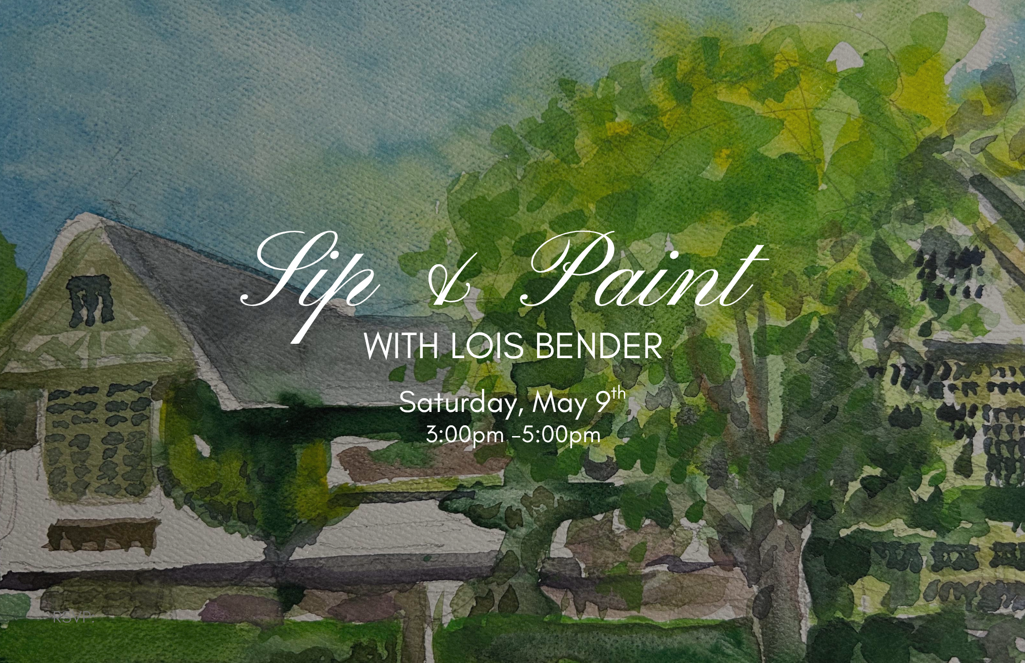 Sip &amp; Paint with Lois Bender