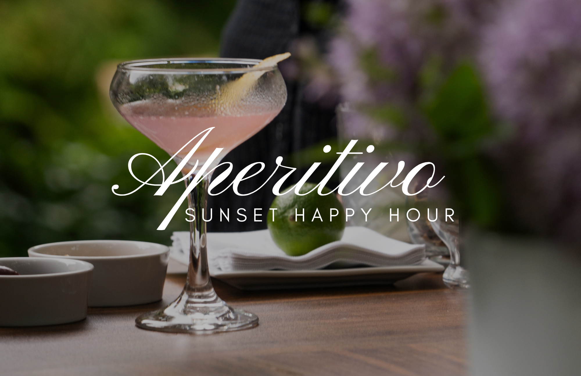 Aperitivo Sunset Cocktails