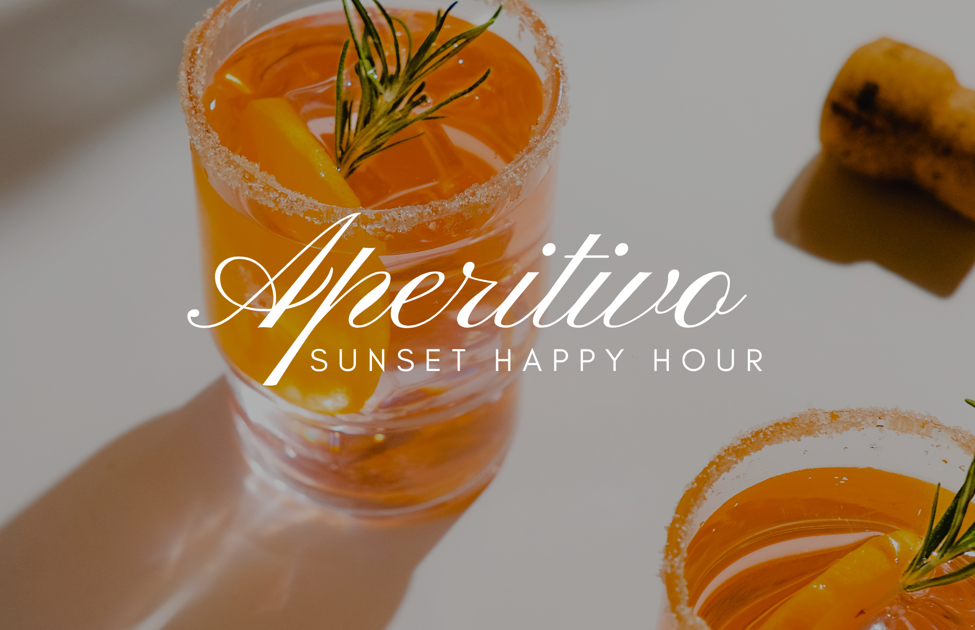 Aperitivo Sunset Cocktails