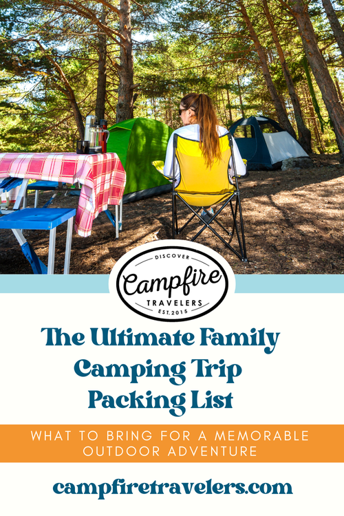 The Ultimate Camping Essentials List for your Family