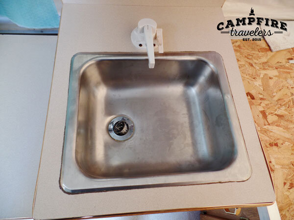 pop up camper faucet for kitchen sink