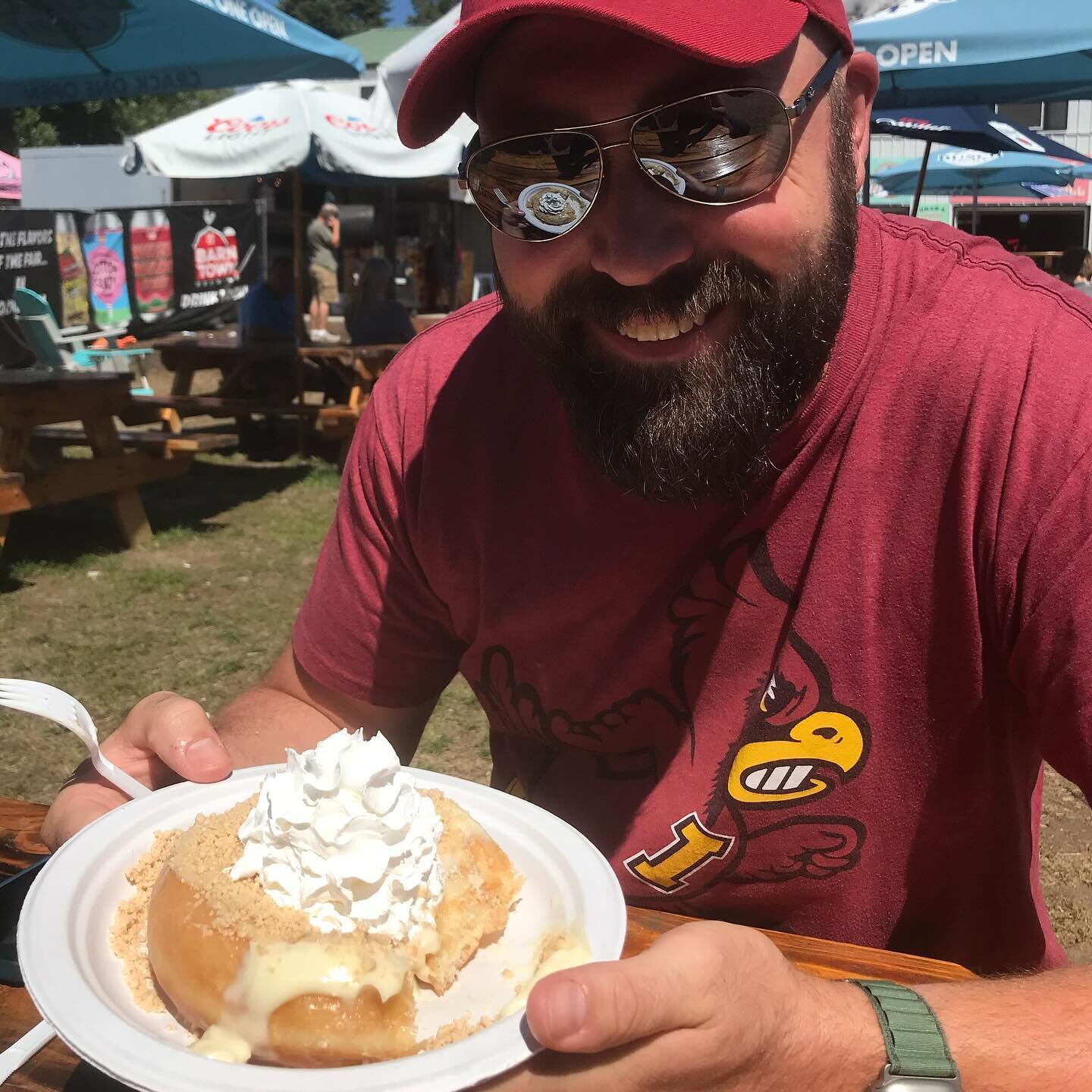 I am solo at the @iowastatefair today and eating all the things! Follow along on stories for all the highlights!