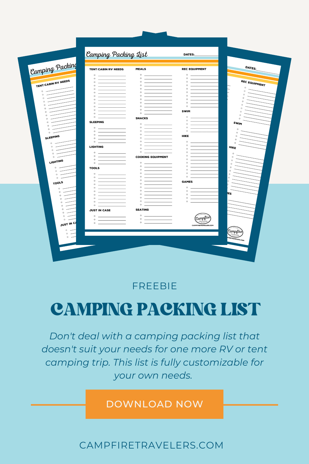 Camping Checklist Essentials  The Necessities You Need When