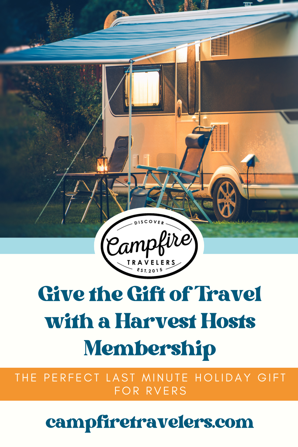 The Perfect Last Minute Holiday Gift for RVers: Give the Gift of Travel with a Harvest Hosts Membership