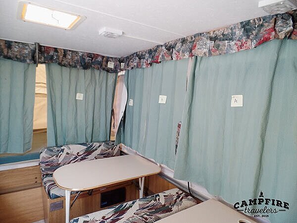 DIY RV Renovation: Curtain Replacement in a Pop-Up Camper or Airstream