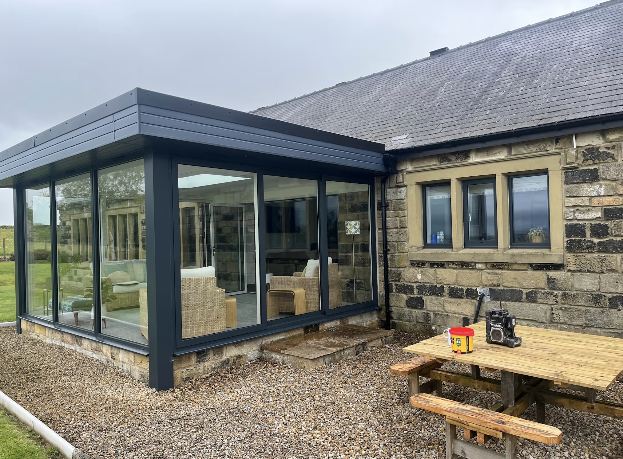 Sun room roof rescue — Whittonstall