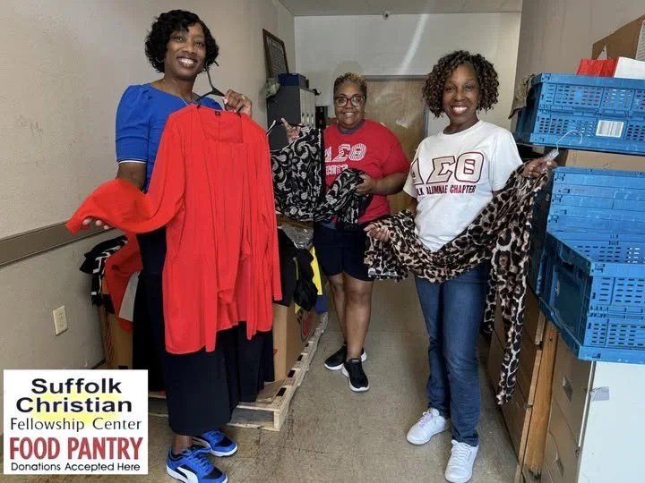 Donation: Suffolk Alumnae Chapter of Delta Sigma Theta Sorority Inc.