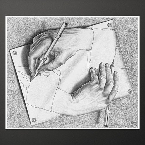 3.9 M.C Escher - Drawing Hands