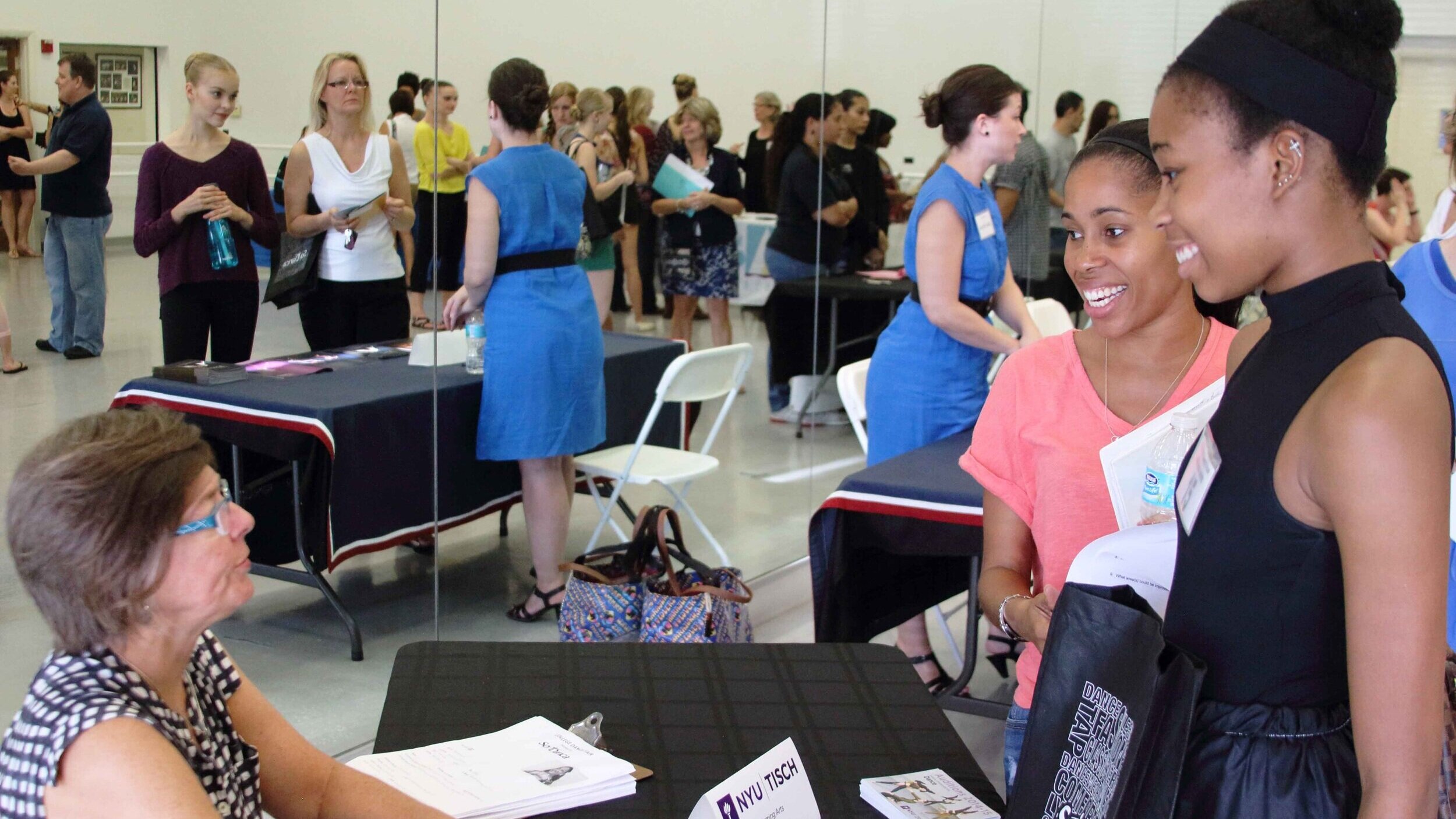  Informational session with Cherylyn Lavagnino, NYU Tisch - Photo by Don Tolj