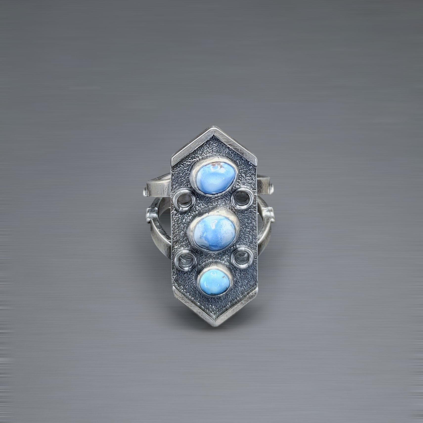 Triple Golden Hills Ring