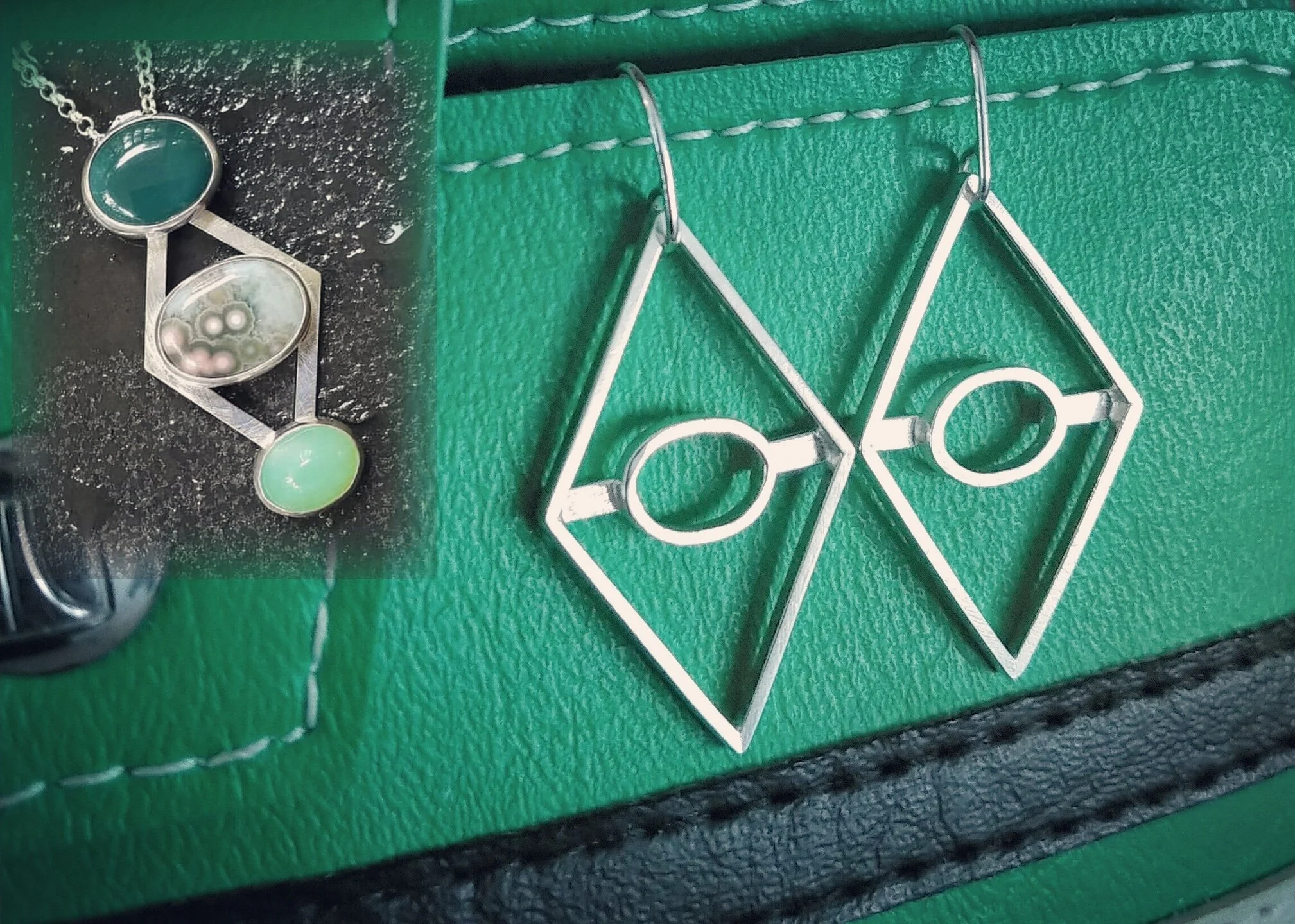 Matching Sterling Earrings