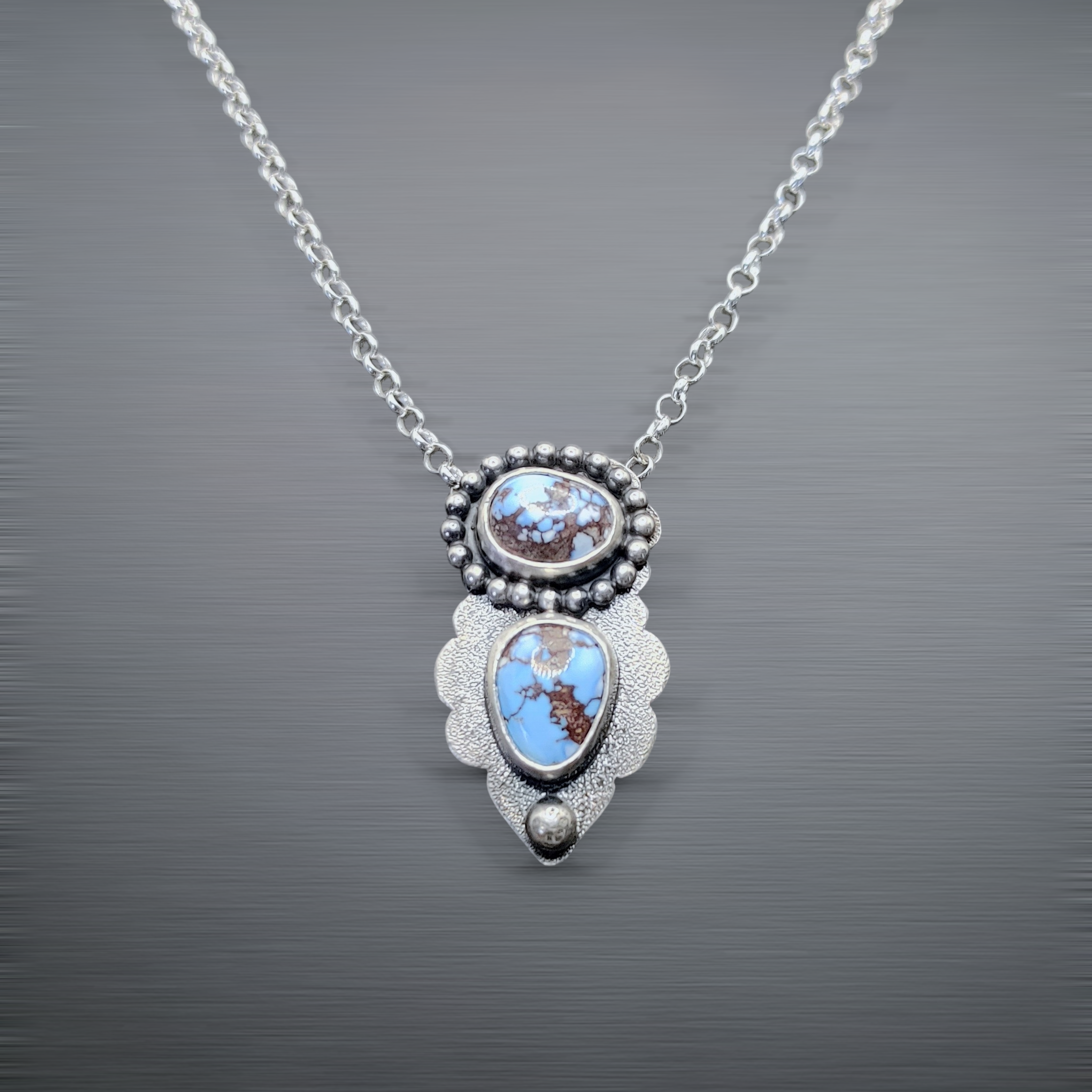 Golden Hills Mini Angel Necklace