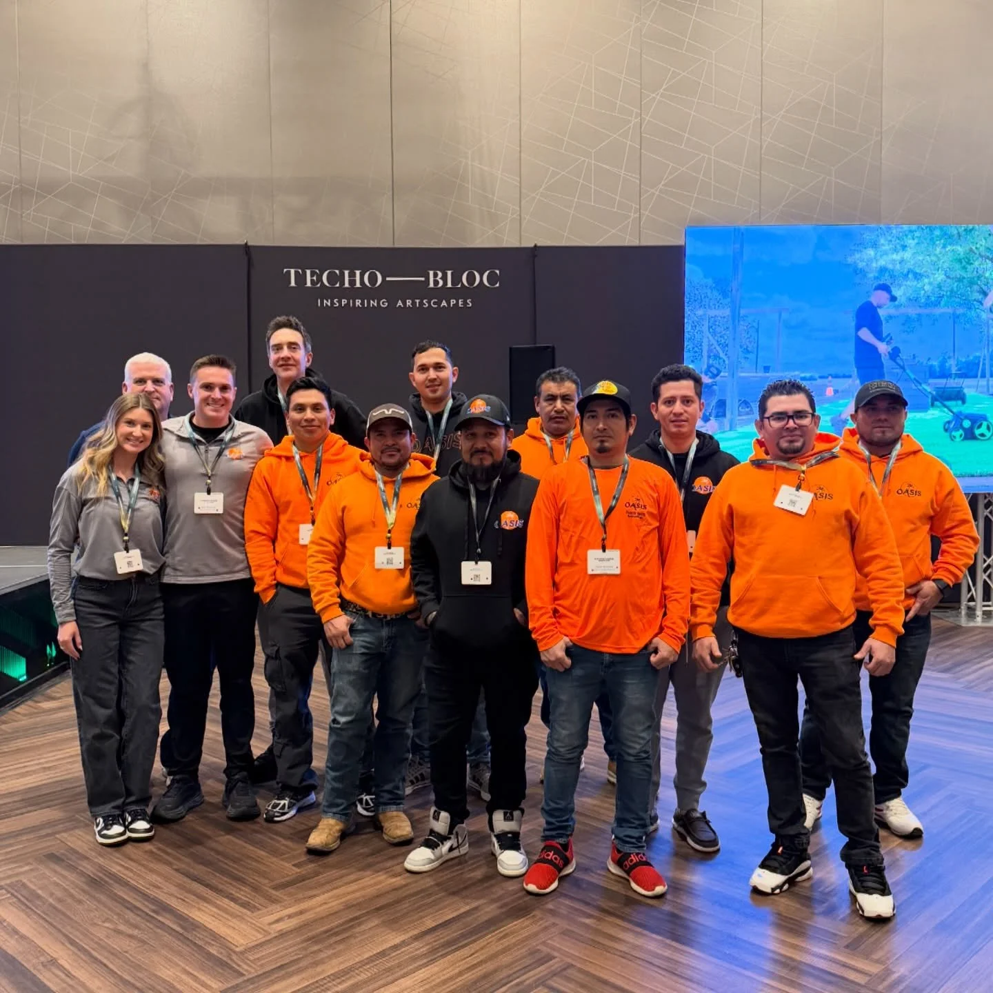 Another day, another event! If you&rsquo;re not learning, you&rsquo;re falling behind.

We hit the Techo-Bloc Hardscaper Showcase today to stay ahead of what&rsquo;s coming in outdoor living. 

New products, new techniques, better systems.