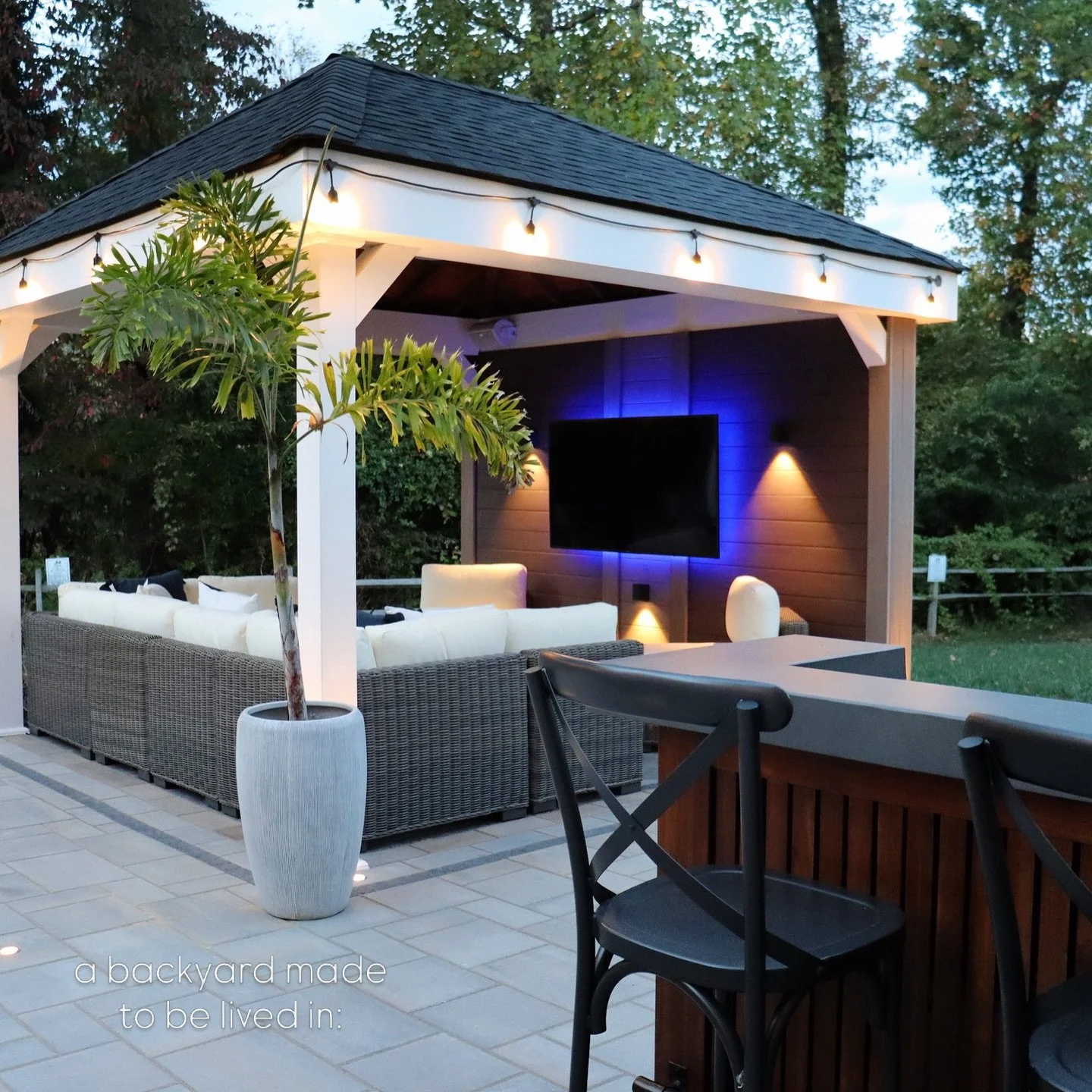 A backyard made to be lived in!
Game days, drinks flowing, and not a bad seat in the house ⚾️ 🍻🧢 

Let&rsquo;s Go O&rsquo;s!