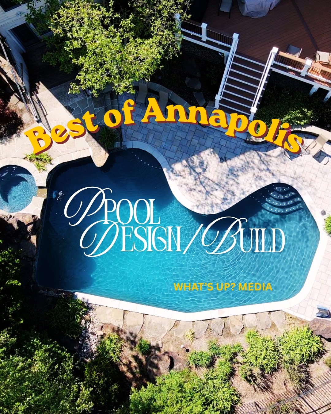 5 years in a row!🏆✨ 
Honored to be voted Best Pool Design/Build in Annapolis by @whatsupmags . This is a reflection of the effort and dedication we pour into each and every project.
Thank you for trusting us with your vision. 
Now let&rsquo;s get to