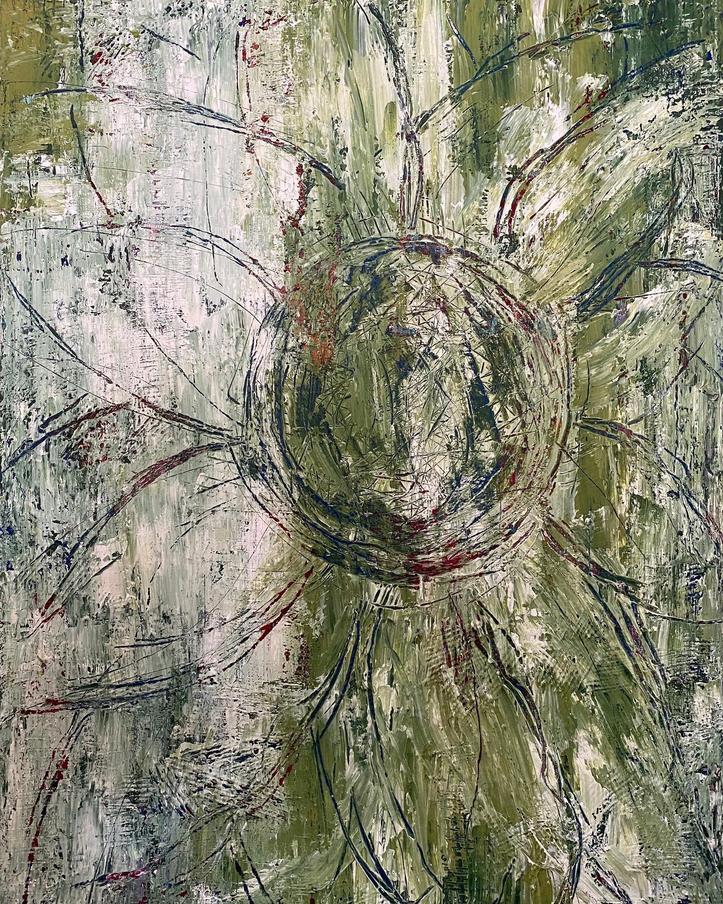 Abstract flower 
4 x 3 ft
Mixed media on canvas 
June 2020
&bull;
&bull;
&bull;
#artforsale #artofinstagram #paintingoftheday #abstract #flower #weekendvibes